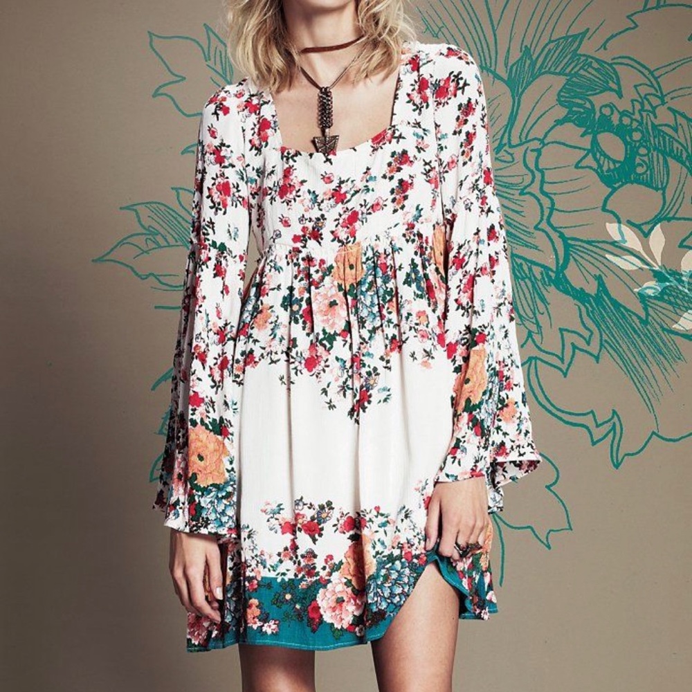 Free People Modern Chinoiserie Dress